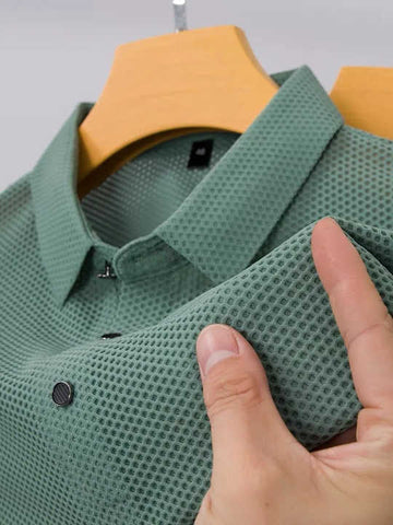 Elite Skywave Textured Polo